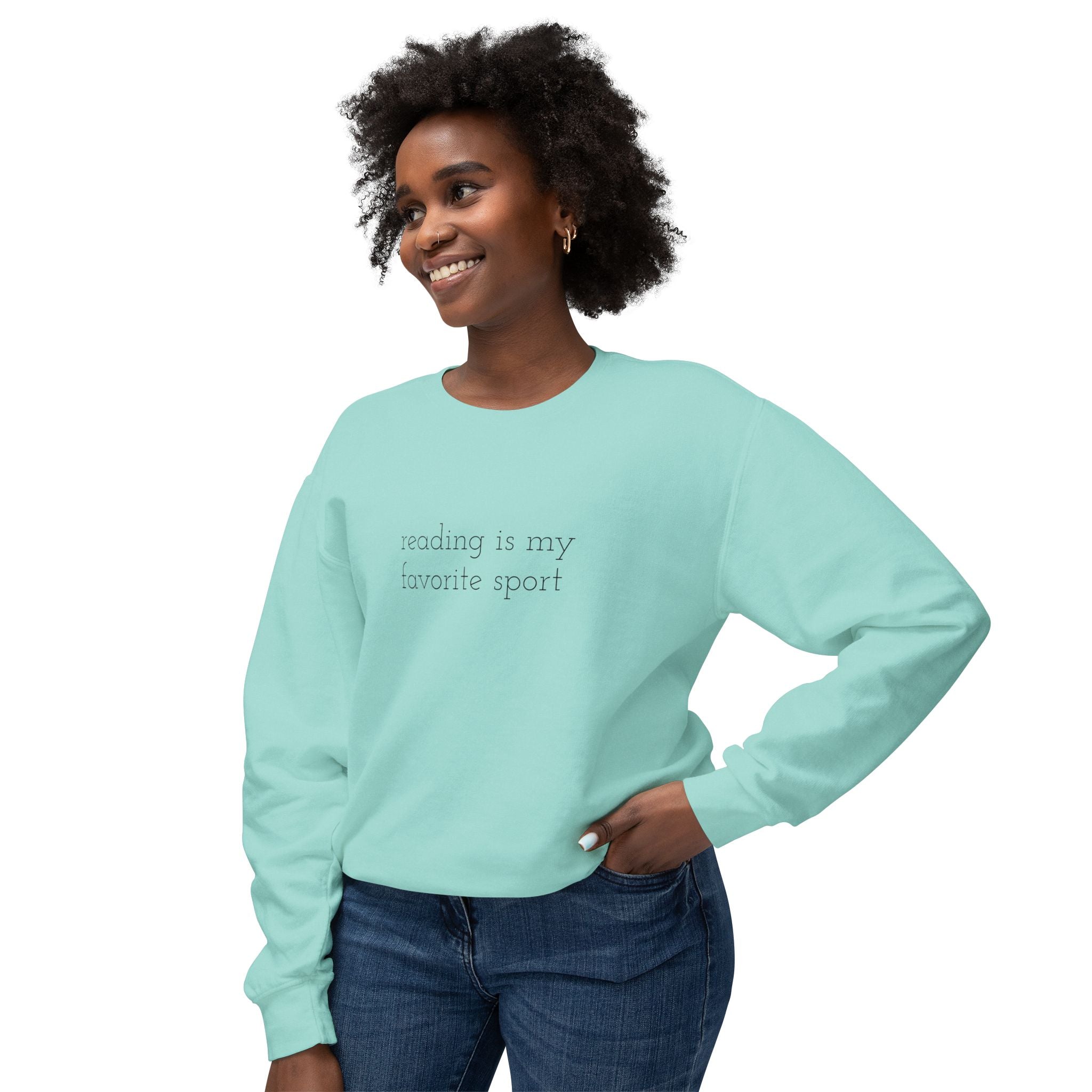 Reading Is My Favorite Sport Sweatshirt