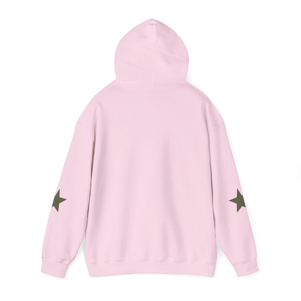 Faith Over Fear Hoodie — "it glows" Minimal Inspirational Pullover