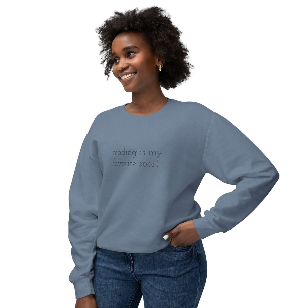 Reading Is My Favorite Sport Sweatshirt