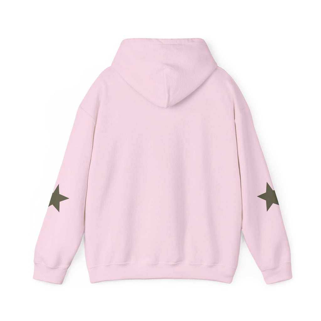 Faith Over Fear Hoodie — "it glows" Minimal Inspirational Pullover