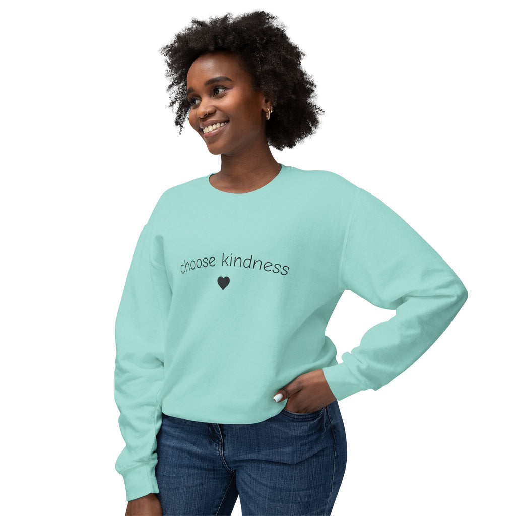 Choose Kindness Sweatshirt — Minimal Heart Crewneck