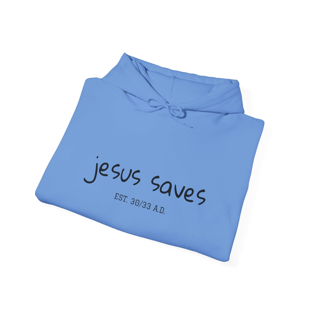 Jesus Saves John 3:16 Hoodie | Christian Faith Scripture Sweatshirt