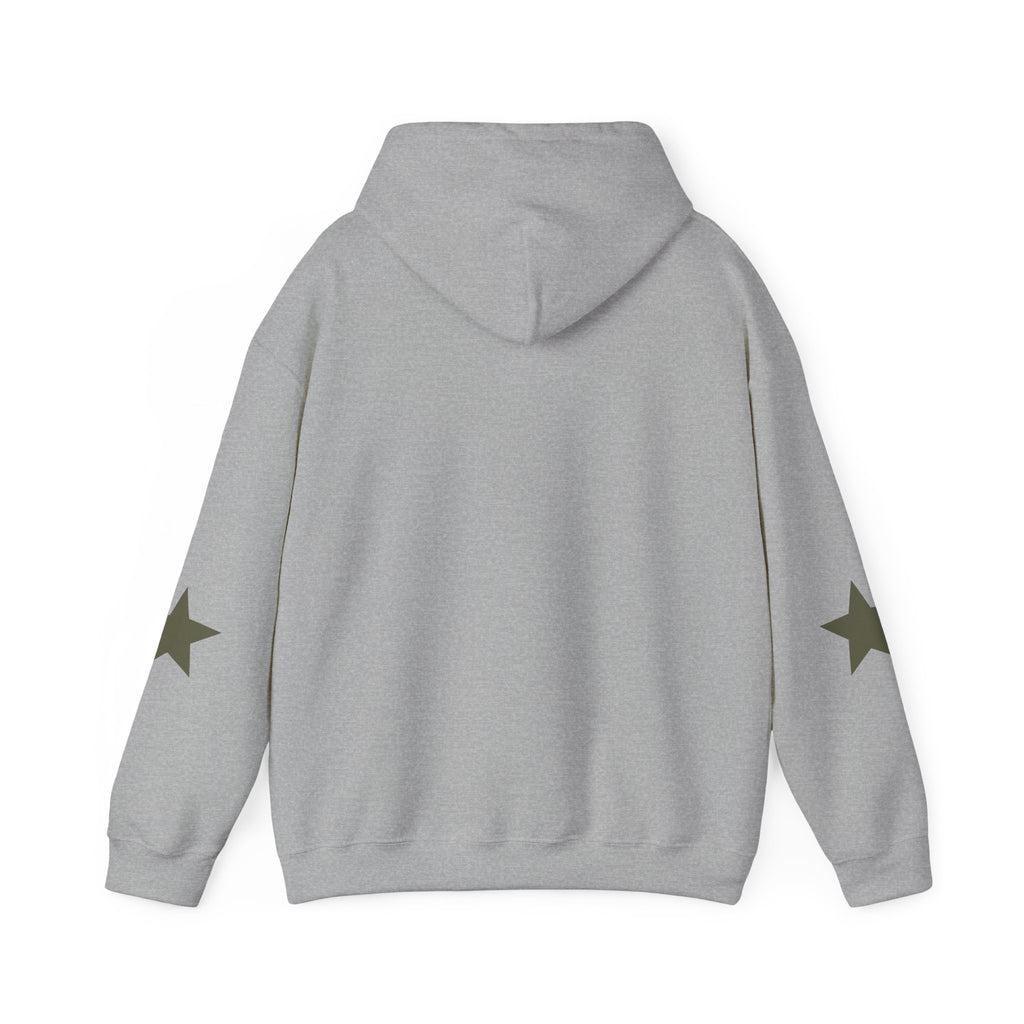Faith Over Fear Hoodie — "it glows" Minimal Inspirational Pullover