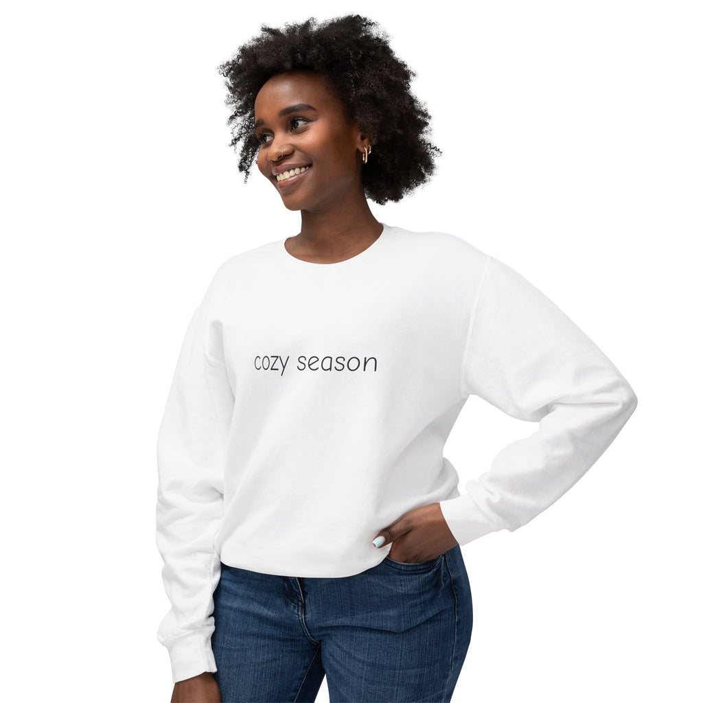 Cozy Season Crewneck Sweatshirt — Minimal Winter Comfort
