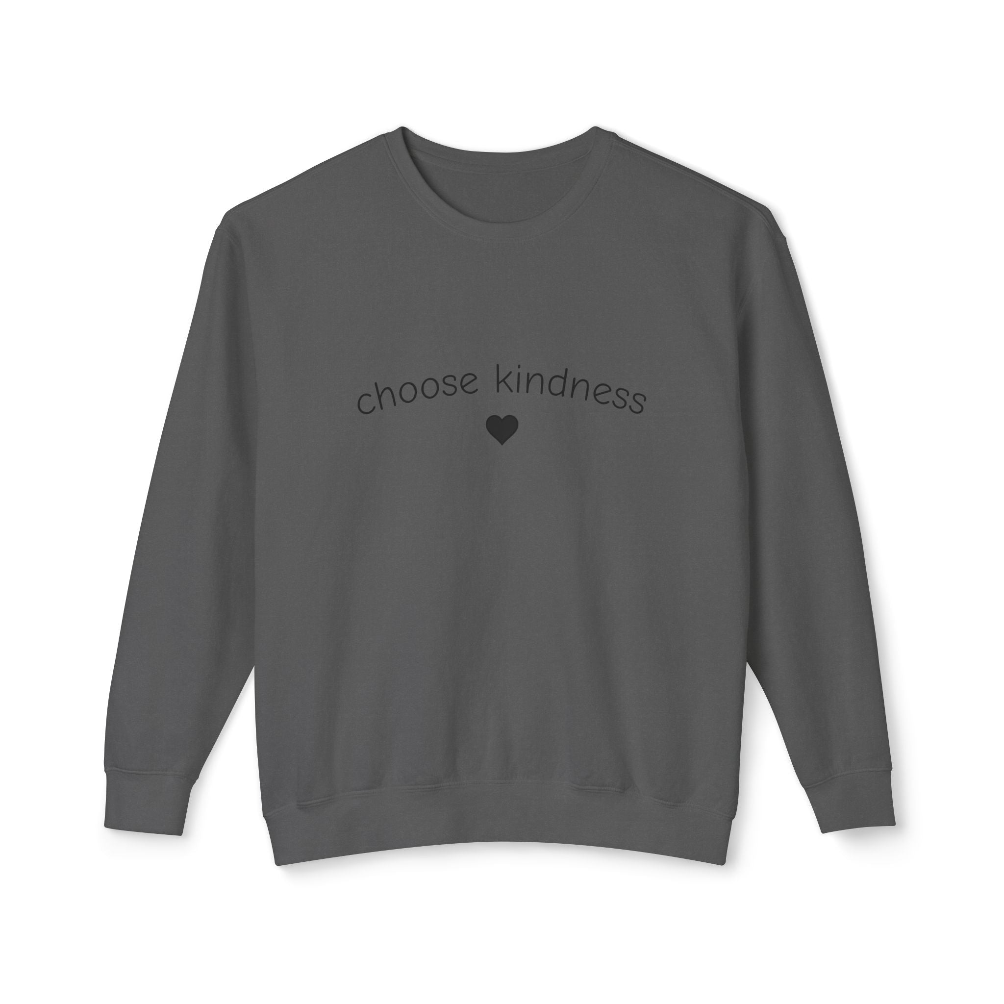 Choose Kindness Sweatshirt — Minimal Heart Crewneck