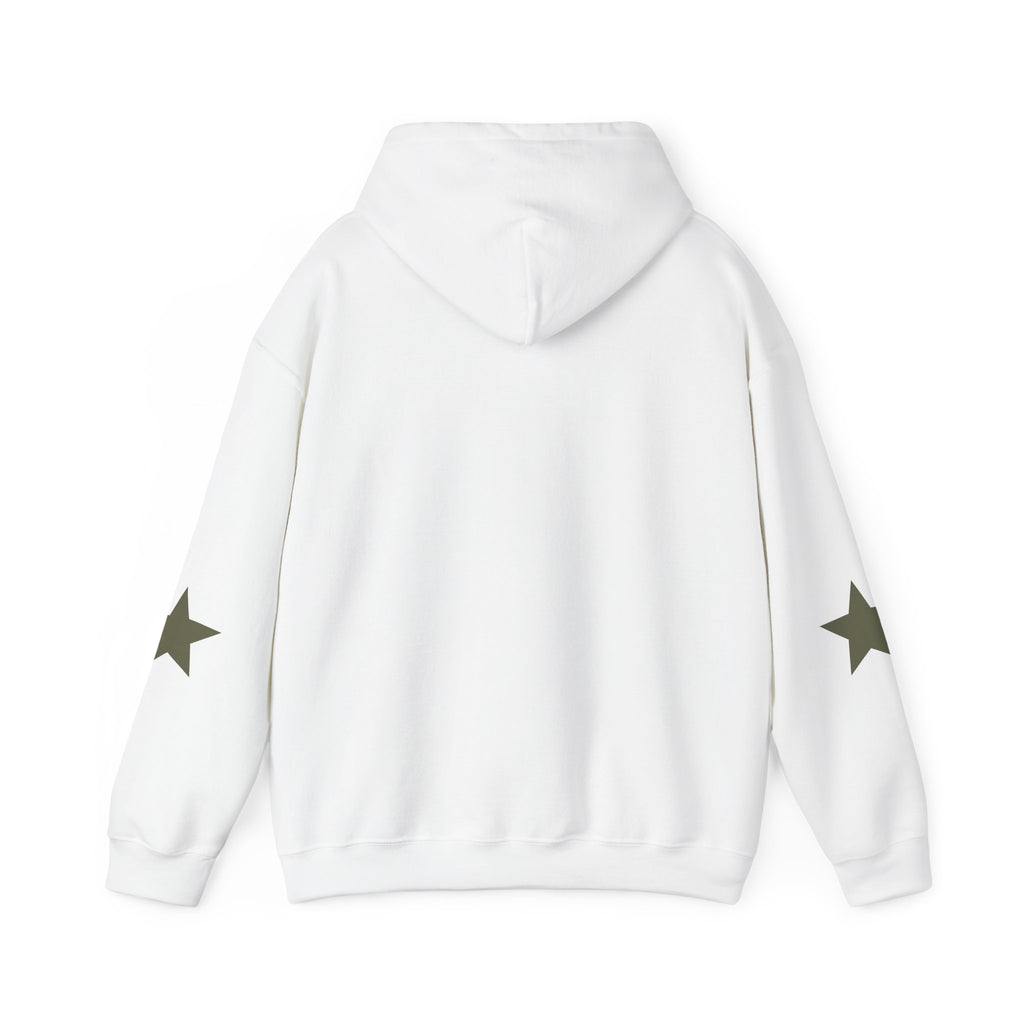 Faith Over Fear Hoodie — "it glows" Minimal Inspirational Pullover
