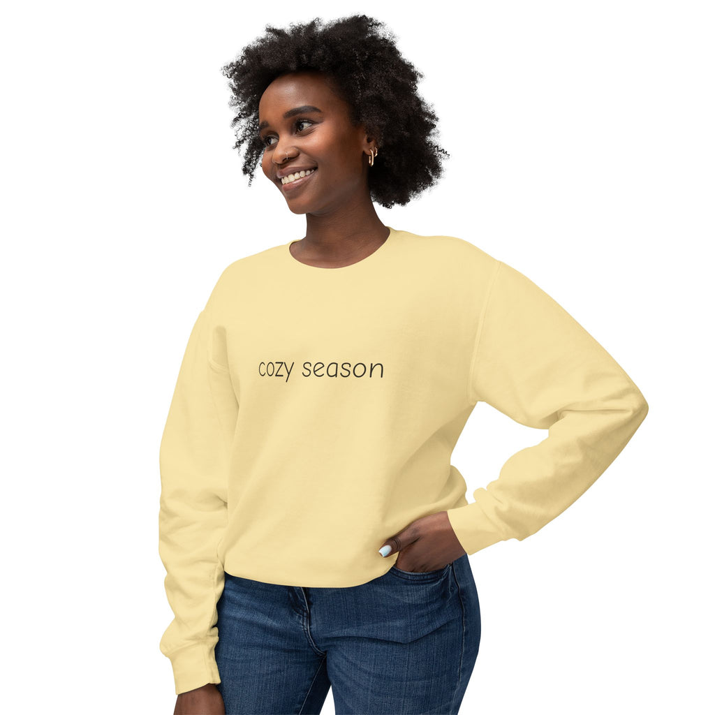 Cozy Season Crewneck Sweatshirt — Minimal Winter Comfort