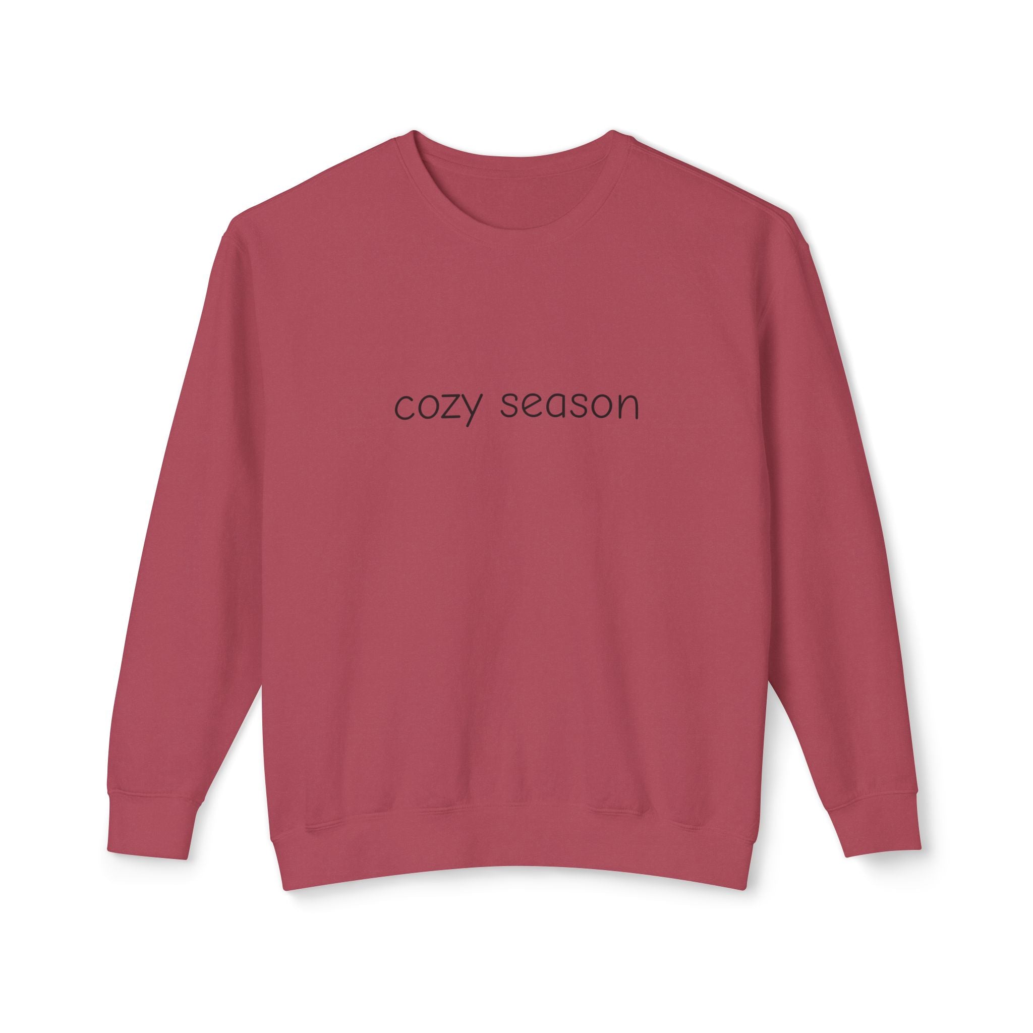Cozy Season Crewneck Sweatshirt — Minimal Winter Comfort