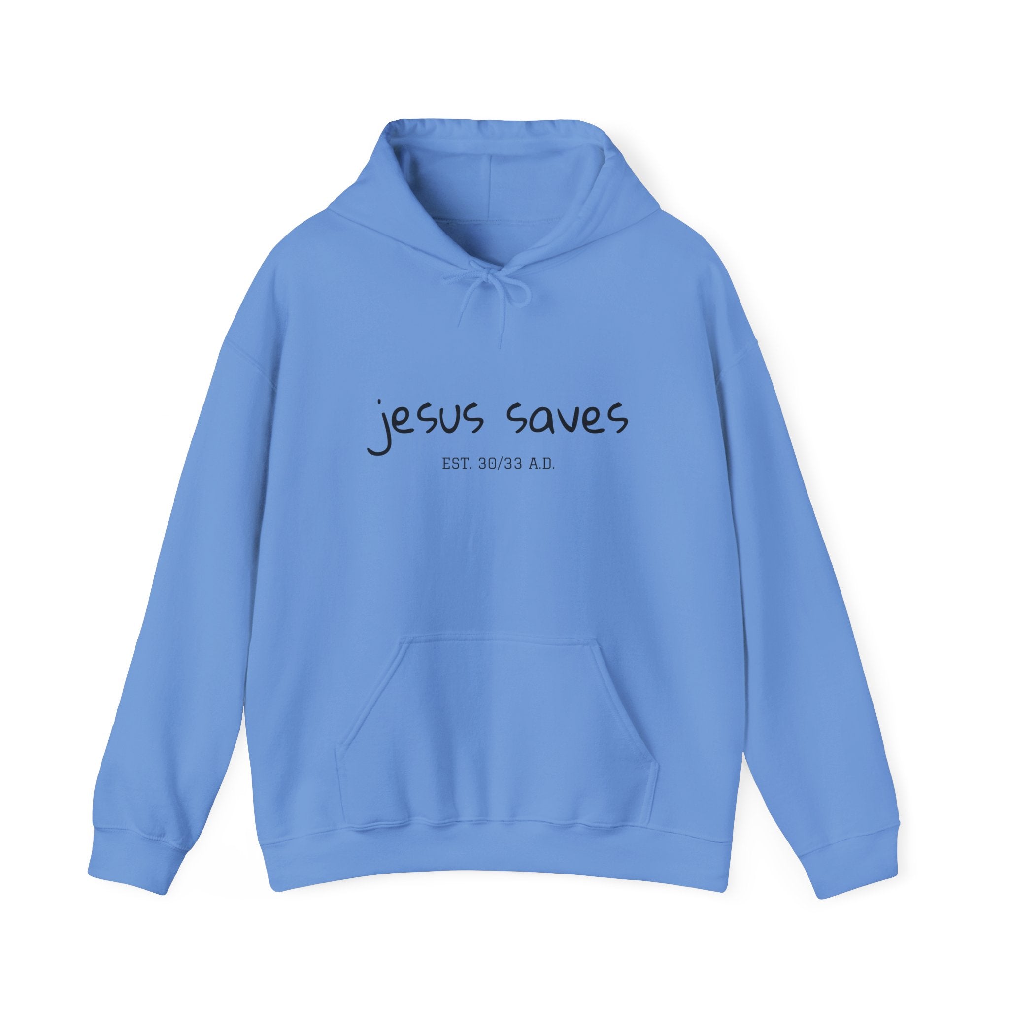 Jesus Saves John 3:16 Hoodie | Christian Faith Scripture Sweatshirt