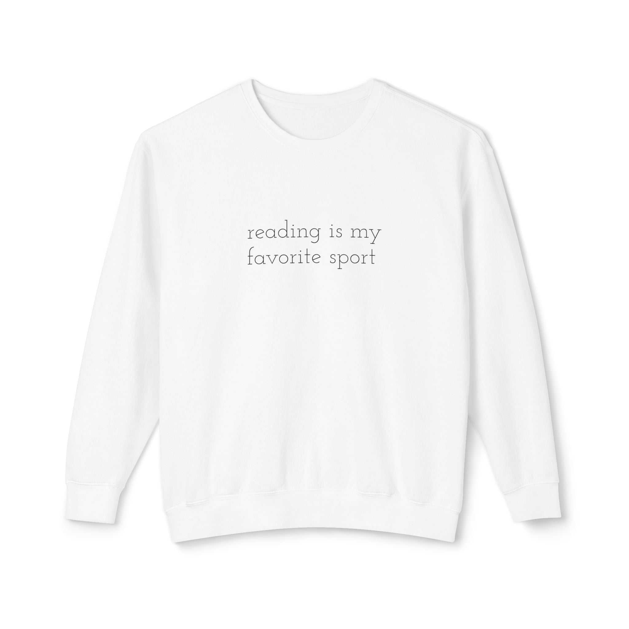 Reading Is My Favorite Sport Sweatshirt
