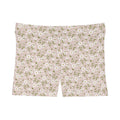 Floral Daisy Print Women's Shorts — Pink All-Over-Print Lounge Shorts
