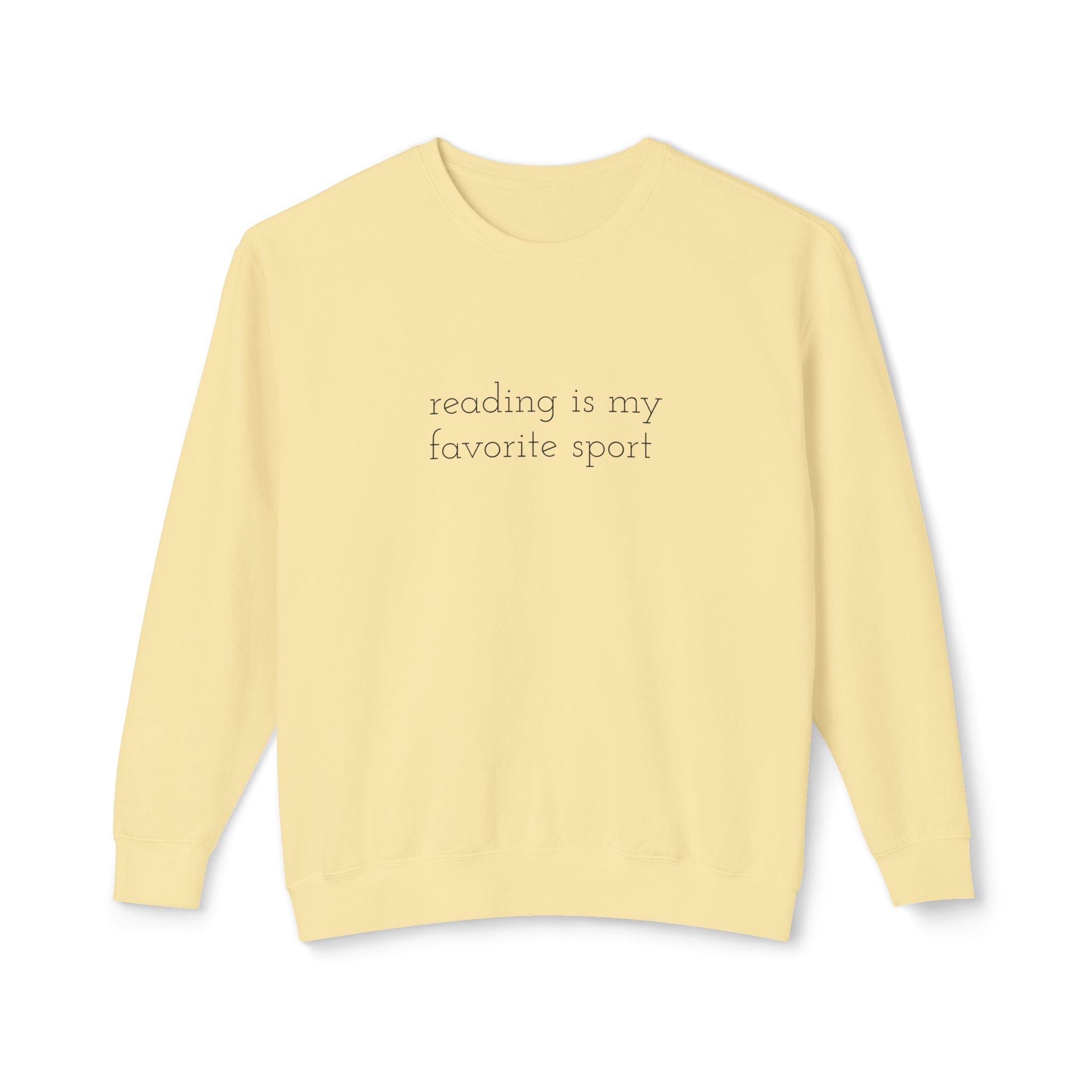 Reading Is My Favorite Sport Sweatshirt