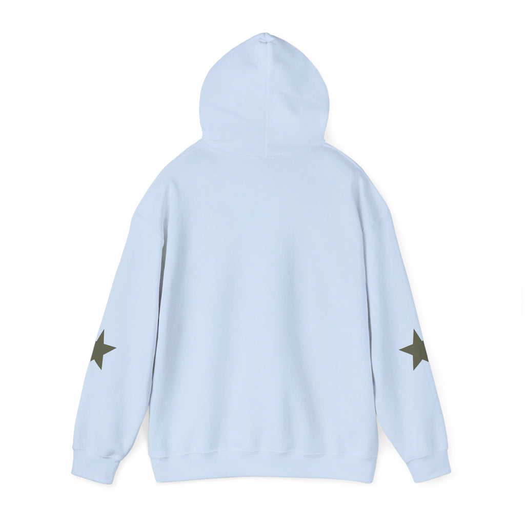 Faith Over Fear Hoodie — "it glows" Minimal Inspirational Pullover