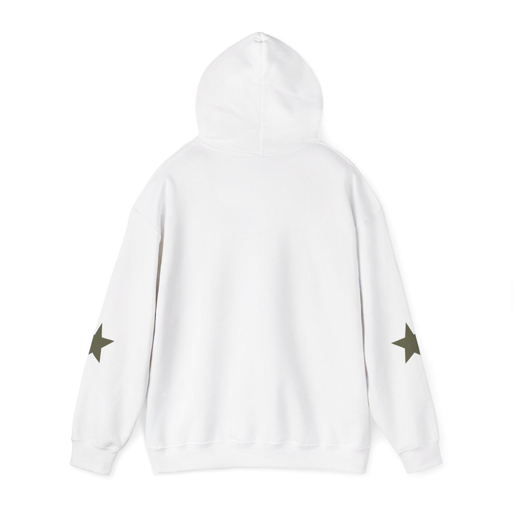 Faith Over Fear Hoodie — "it glows" Minimal Inspirational Pullover