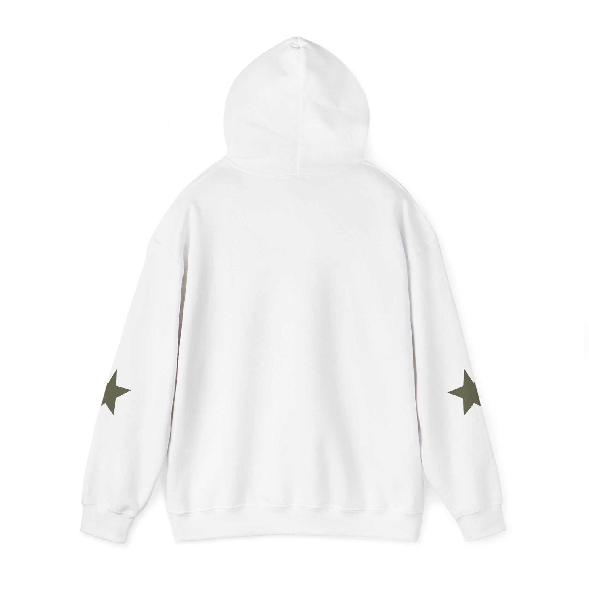 Faith Over Fear Hoodie — "it glows" Minimal Inspirational Pullover