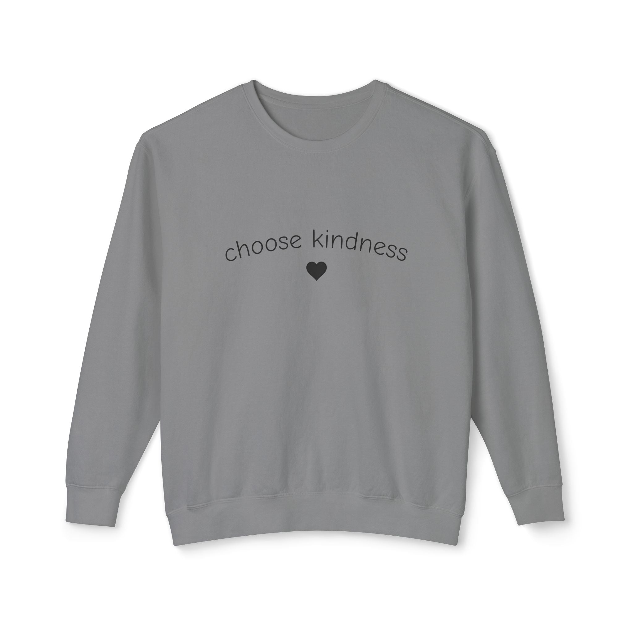 Choose Kindness Sweatshirt — Minimal Heart Crewneck