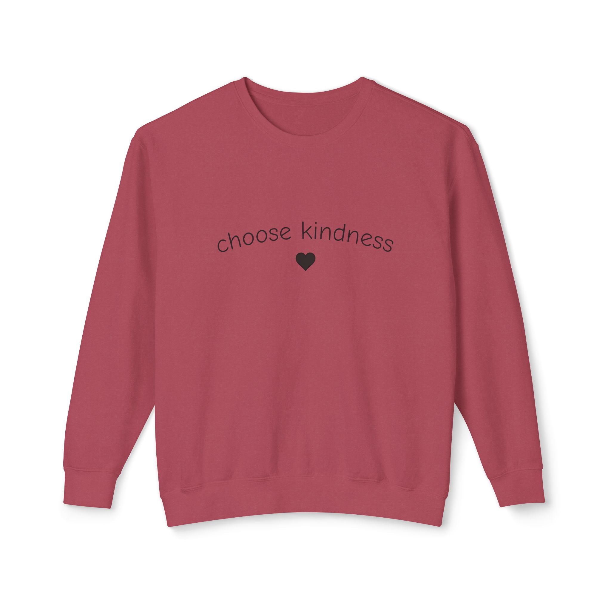 Choose Kindness Sweatshirt — Minimal Heart Crewneck