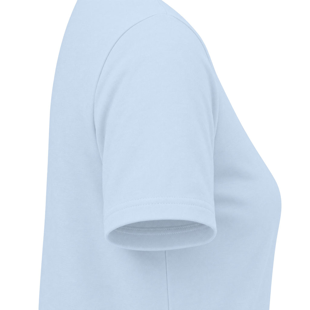 Women's Softstyle Tee — Minimal White Crewneck T-Shirt