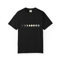 Moon Phase T-Shirt — Lunar Cycle Graphic Tee