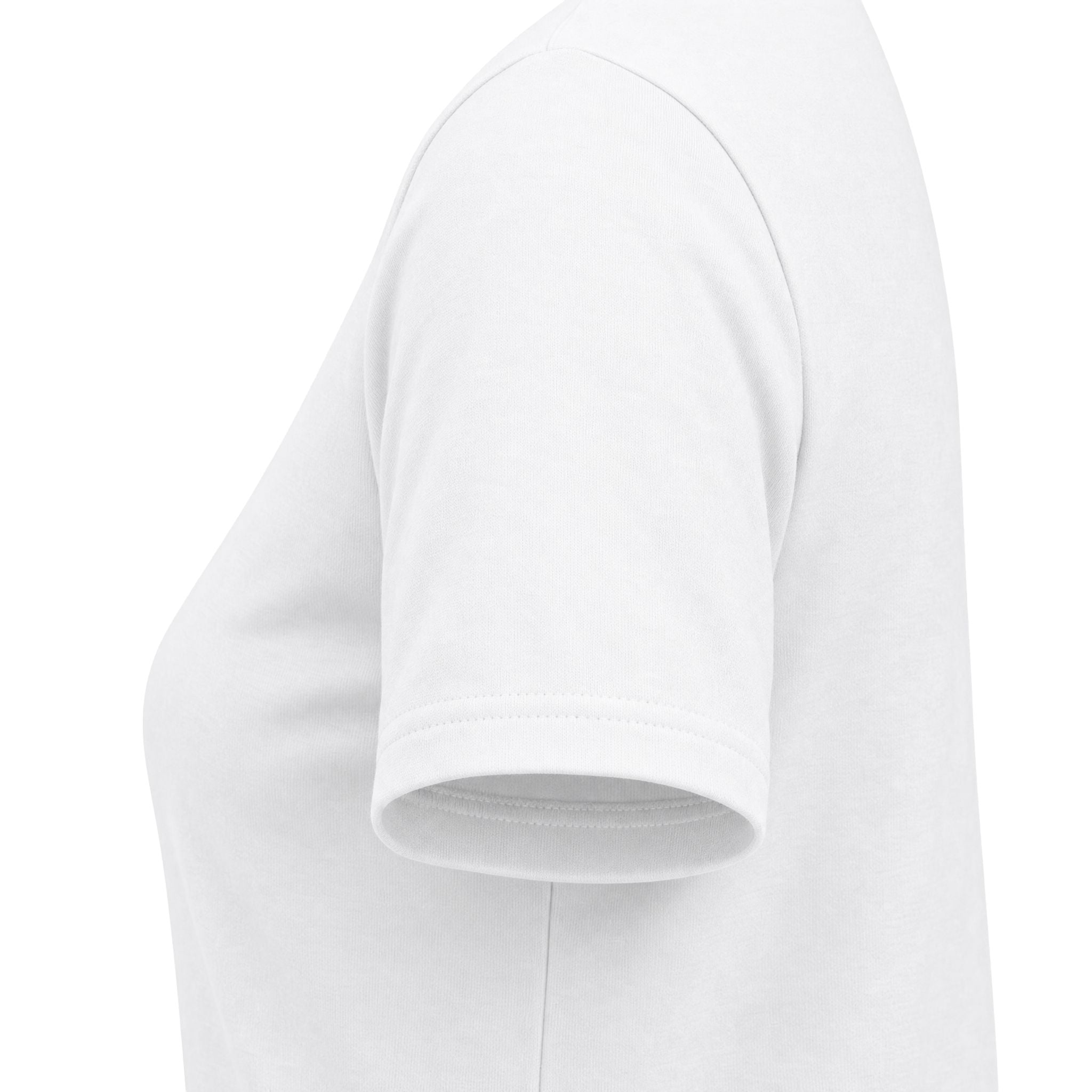 Women's Softstyle Tee — Minimal White Crewneck T-Shirt